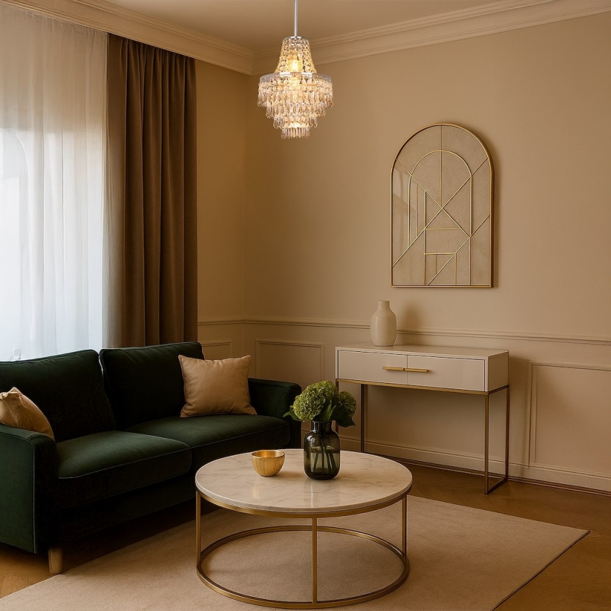 Pakabinamas šviestuvas ant strypo GEMMA 1xE27/60W/230V