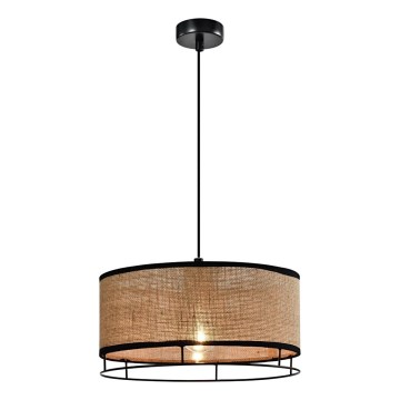 Pakabinamas šviestuvas ant troselio ARDI 1xE27/40W/230V ruda/juoda