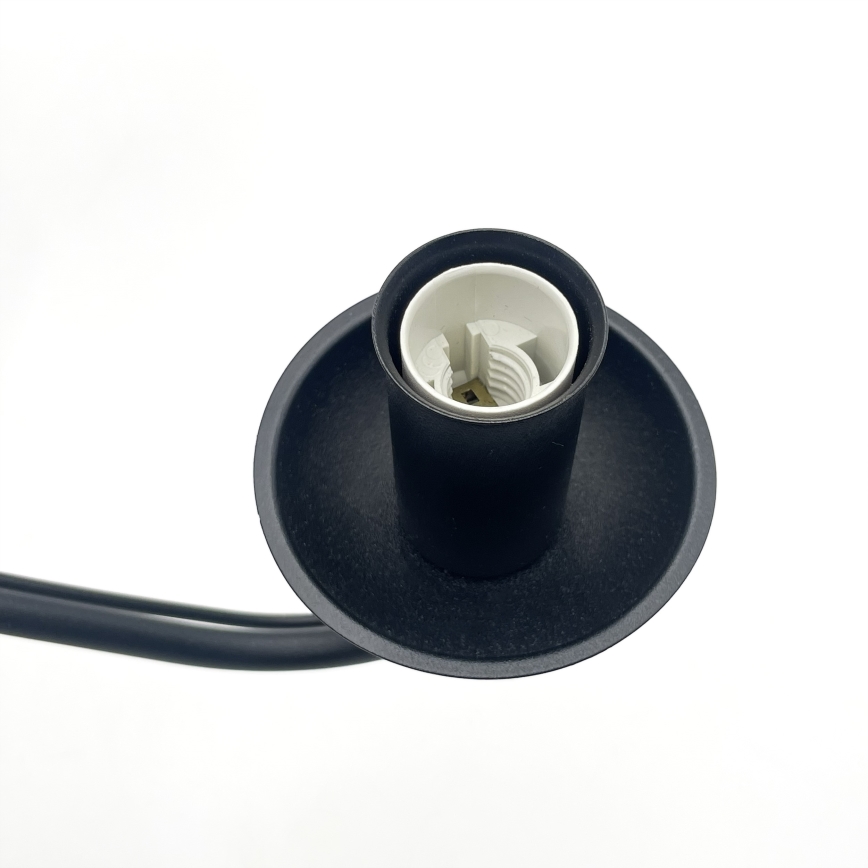 Pakabinamas šviestuvas ANTON ant grandinės 5xE14/15W/230V juodas