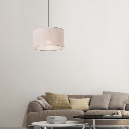 Pakabinamas šviestuvas ant laido ANTONIO 1xE27/60W/230V ąžuolas