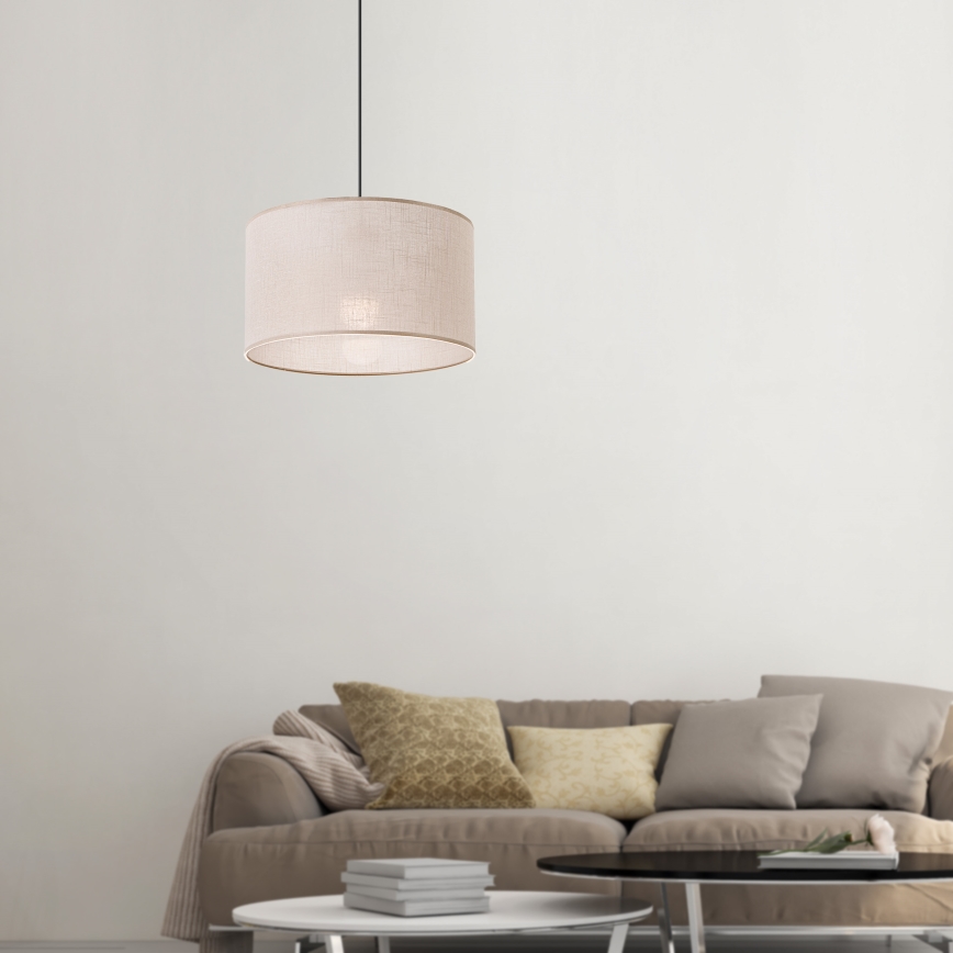 Pakabinamas šviestuvas ant laido ANTONIO 1xE27/60W/230V ąžuolas
