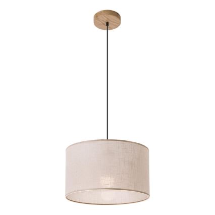 Pakabinamas šviestuvas ant laido ANTONIO 1xE27/60W/230V ąžuolas