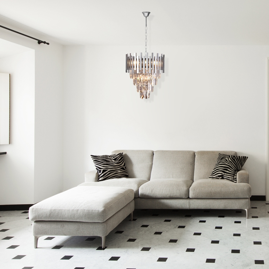 Šviestuvas ant grandinės ASPEN 9xE14/40W/230V