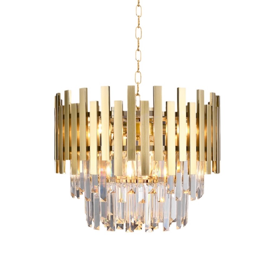 Šviestuvas ant grandinės ASPEN GOLD 6xE14/40W/230V