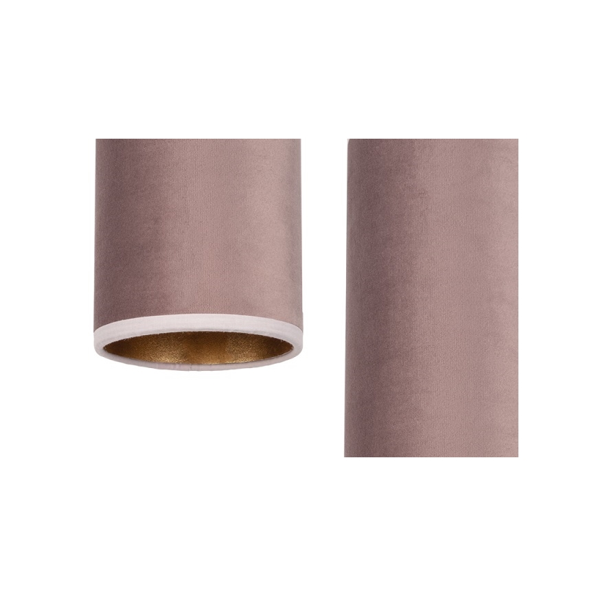 Pakabinamas šviestuvas AVALO 2xE27/60W/230V skersmuo 20 cm rožinis/varinis