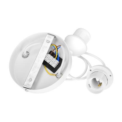 Pakabinamas šviestuvas BOHO ant laido 2xE27/60W/230V džiutas/kreminė