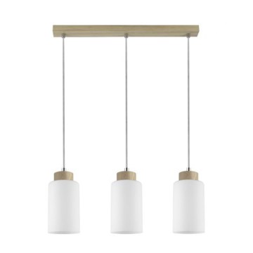 Pakabinamas šviestuvas BOSCO ant laido 3xE27/60W/230V ąžuolas