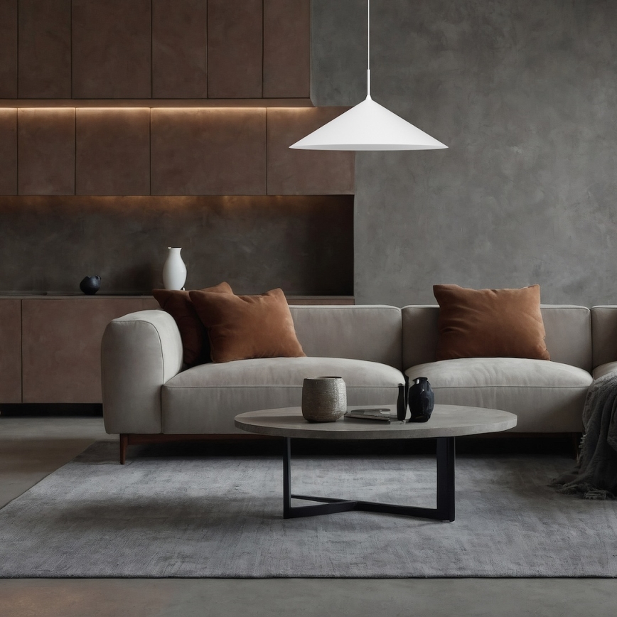 Pakabinamas šviestuvas CAPITAL ant laido 1xGX53/15W/230V, skersmuo 60 cm, baltas