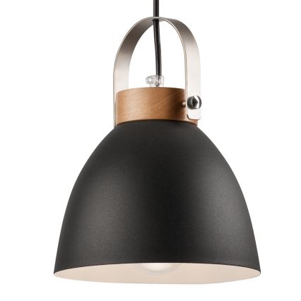 Pakabinamas šviestuvas ant laido DANIELLE 2xE27/60W/230V ąžuolas