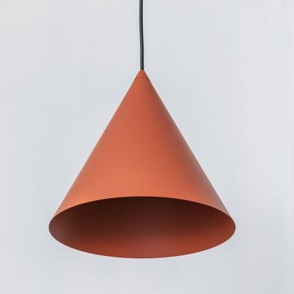 Pakabinamas šviestuvas ETNA II su kabeliu 1xE27/15W/230V, skersmuo 25 cm, oranžinis