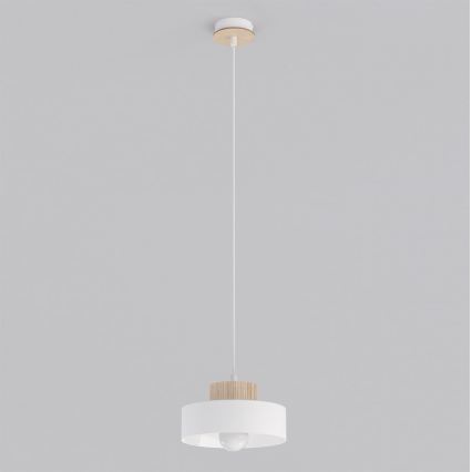 Pakabinamas šviestuvas KIVI su laidu 1xE27/15W/230V baltas