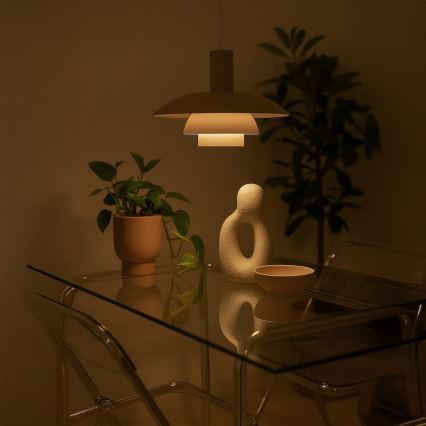 Pakabinamas šviestuvas su kabeliu FERRO 1xE27/15W/230V pilkas