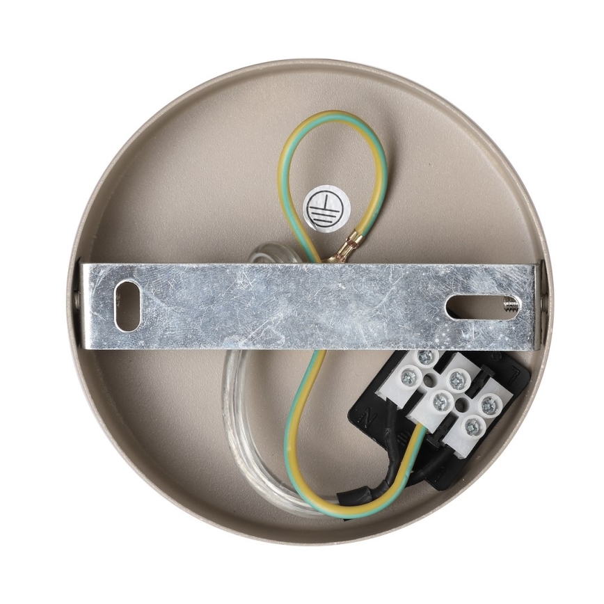 Pakabinamas šviestuvas su kabeliu FERRO 1xE27/15W/230V pilkas