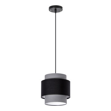 Pakabinamas šviestuvas su laidu 1xE27/60W/230V pilkas