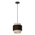 Pakabinamas šviestuvas su laidu 1xE27/60W/230V smėlio spalvos