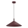 Pakabinamas šviestuvas su laidu ANEGA 1xGX53/15W/230V, skersmuo 40 cm, bordo spalvos