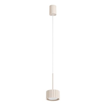 Pakabinamas šviestuvas su laidu AURA 1xGX53/10W/230V kreminis