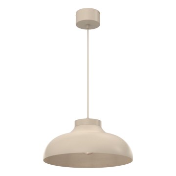 Pakabinamas šviestuvas su laidu BASCA 1xE27/15W/230V smėlio spalvos