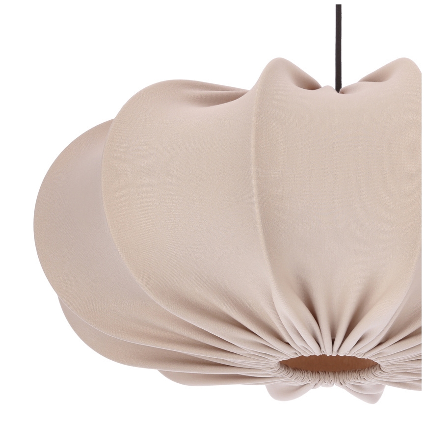 Pakabinamas šviestuvas su laidu CAFEE 1xE27/40W/230V skersmuo 52 cm smėlio spalvos