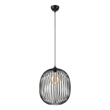 Pakabinamas šviestuvas su laidu DESTELLO 1xE27/15W/230V, skersmuo 32 cm, juodas