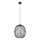 Pakabinamas šviestuvas su laidu DESTELLO 1xE27/15W/230V, skersmuo 32 cm, juodas
