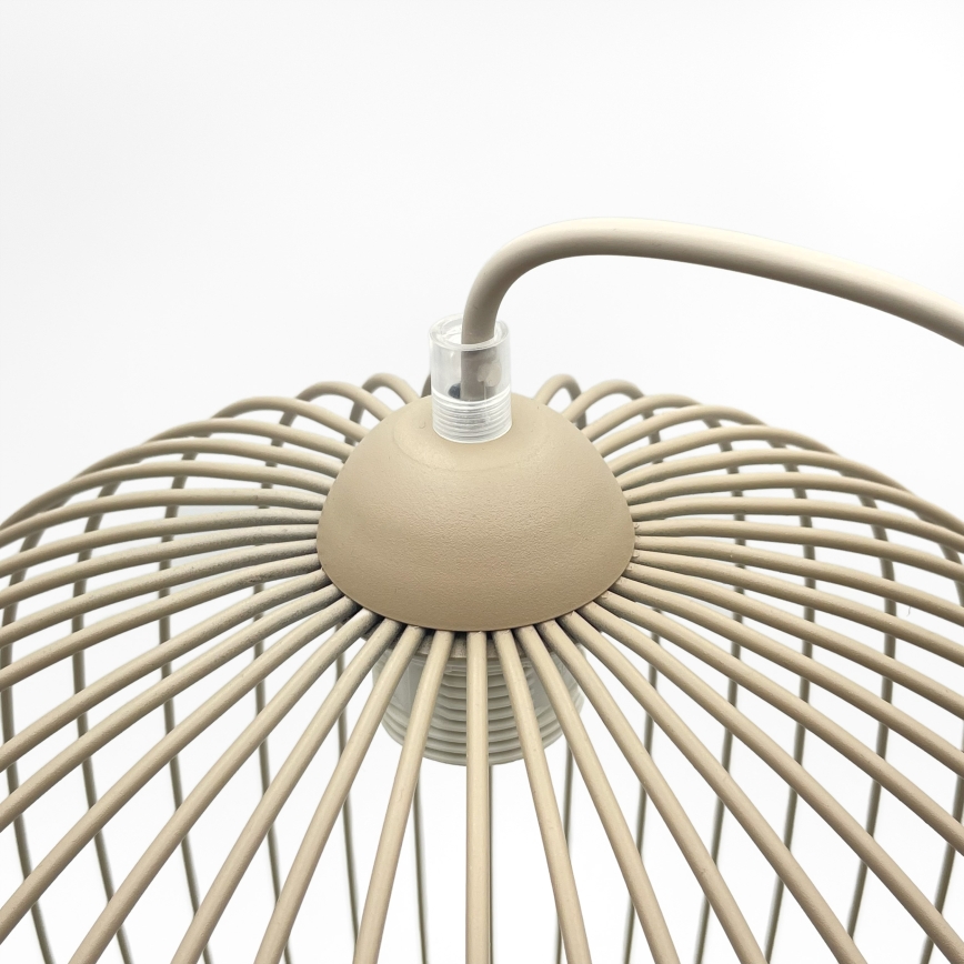 Pakabinamas šviestuvas su laidu DESTELLO 1xE27/15W/230V, skersmuo 33 cm, smėlinis