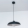 Pakabinamas šviestuvas su laidu ECLIPSE 1xE27/15W/230V juoda/balta