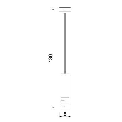 Pakabinamas šviestuvas su laidu FUNDA 3xE27/15W/230V, smėlio spalvos