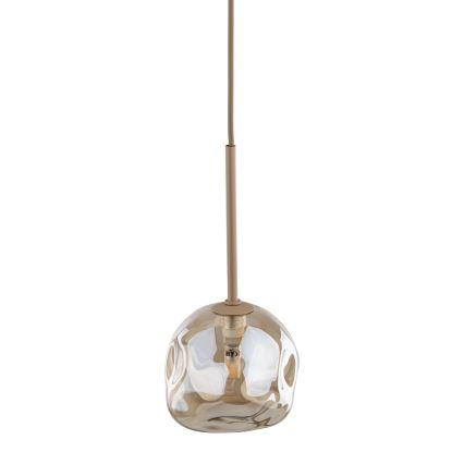 Pakabinamas šviestuvas su laidu LAVA 1xG9/8W/230V smėlio/dūminė smėlio spalva