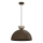 Pakabinamas šviestuvas su laidu NEVIS 1xE27/15W/230V Ø 38 cm ruda