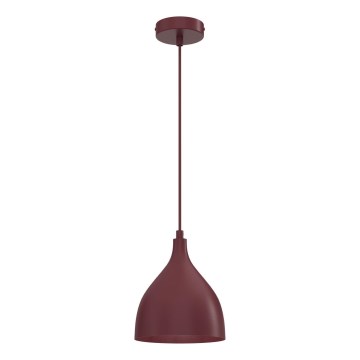 Pakabinamas šviestuvas su laidu NOAK CLASSIC 1xE27/15W/230V bordo