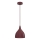 Pakabinamas šviestuvas su laidu NOAK CLASSIC 1xE27/15W/230V bordo