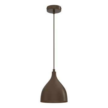 Pakabinamas šviestuvas su laidu NOAK CLASSIC 1xE27/15W/230V rudas