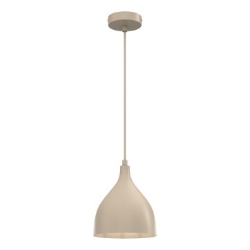 Pakabinamas šviestuvas su laidu NOAK CLASSIC 1xE27/15W/230V smėlinis
