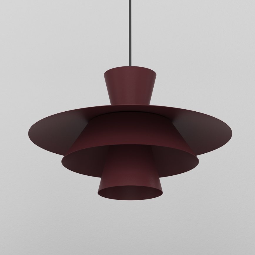 Pakabinamas šviestuvas su laidu PLATO 1xE27/15W/230V bordo
