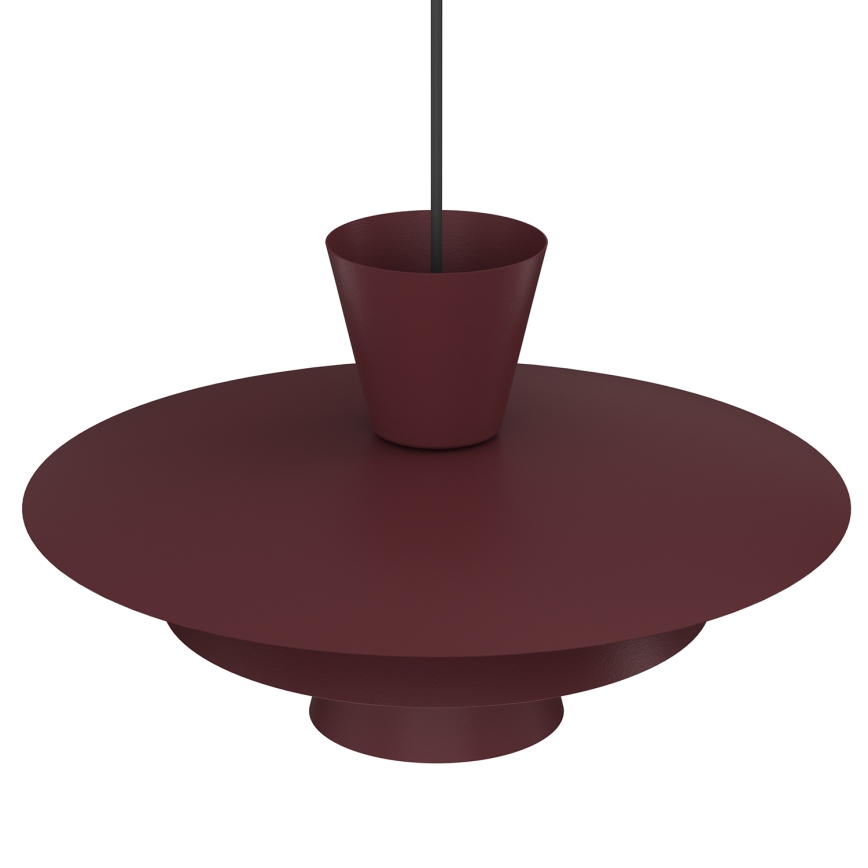 Pakabinamas šviestuvas su laidu PLATO 1xE27/15W/230V bordo