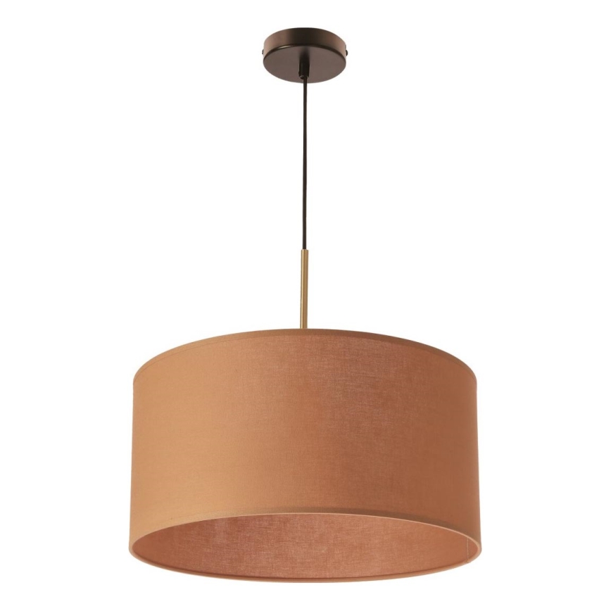Pakabinamas šviestuvas su laidu VANTI 1xE27/40W/230V plytų spalvos