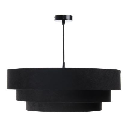 Pakabinamas šviestuvas ant laido TRINITI 1xE27/60W/230V juoda/auksinė
