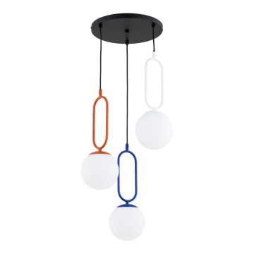 Pakabinamas šviestuvas VAVIL ant laido 3xE27/15W/230V, margaspalvis