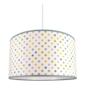 Pakabinamas vaikiškas šviestuvas, kabinamas ant virvės DOTS ŽALIA 1xE27/60W/230V