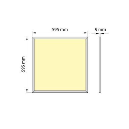 Pakabinamų lubų LED panelė XELENT 60 LED/40W/230V 4000K IP40