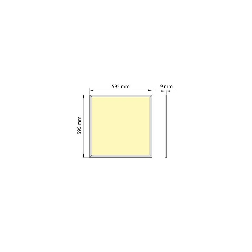 Pakabinamų lubų LED panelė XELENT 60 LED/40W/230V 4000K IP40