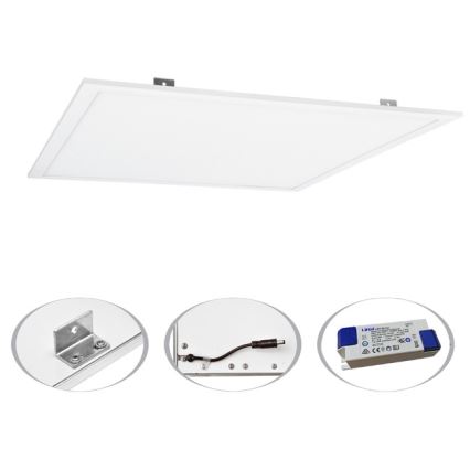 Pakabinamų lubų LED panelė ZEUS LED/45W/230V 4000K