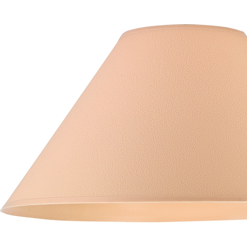 Pakaitinis gaubtas E14 210x110 mm smėlio spalva
