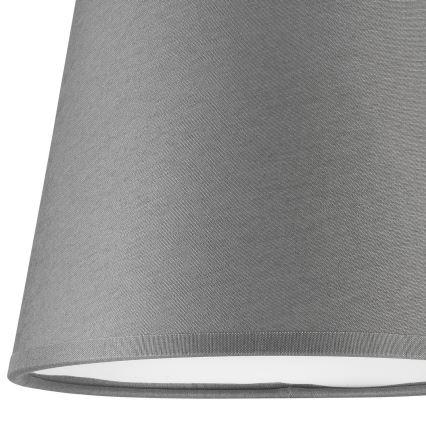 Pakaitinis šviestuvo ir sieninio šviestuvo gaubtas ELLIE E27 diametras 15 cm pilka