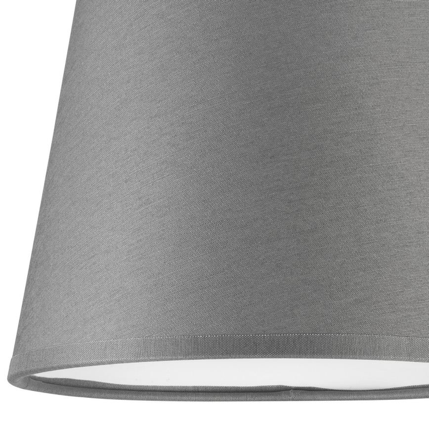 Pakaitinis šviestuvo ir sieninio šviestuvo gaubtas ELLIE E27 diametras 15 cm pilka