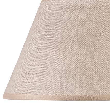 Pakaitinis stiklas skirtas Stalinis šviestuvas JUTA E27 diametras 19 cm smėlio spalva