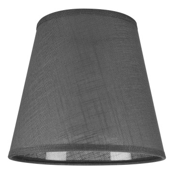Pakaitinis sieninio šviestuvo gaubtas LORENZO E27 diametras 16 cm pilka