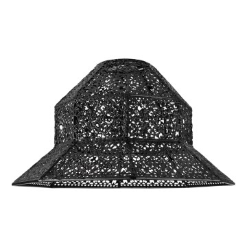 Pakaitinis sietyno gaubtas SAMIRA E27 diametras 33 cm juoda