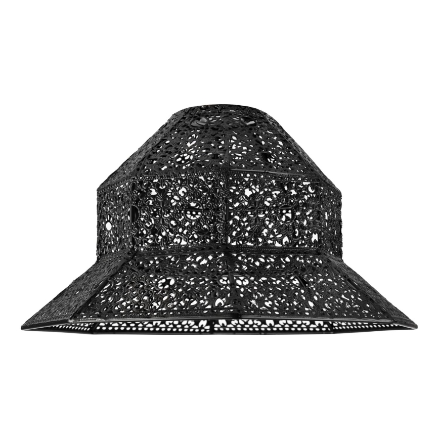 Pakaitinis sietyno gaubtas SAMIRA E27 diametras 33 cm juoda